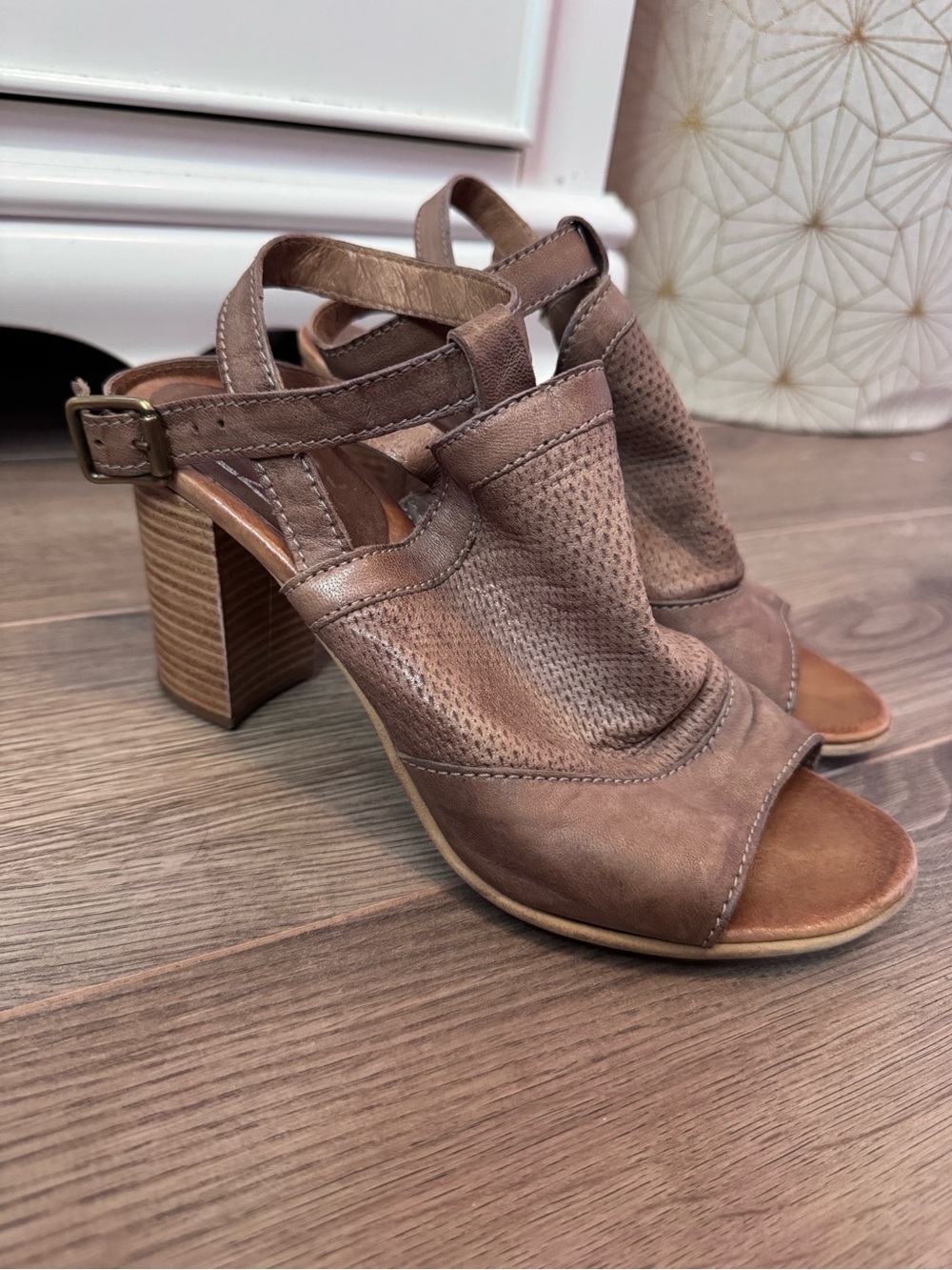 Miz Mooz Chunky Heel